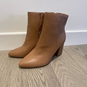 Camel Brown Madden Girl Heeled Boots